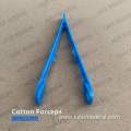 Medical Cotton Forceps Plastic Tweezers